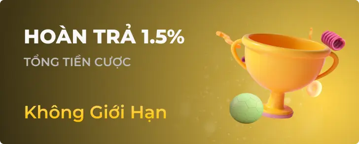 HOÀN TRẢ 1.5% tại pg88apps