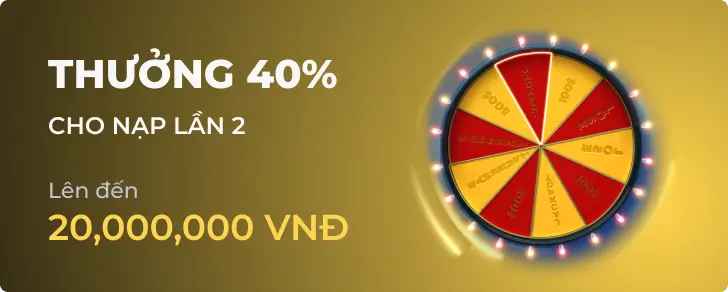 Thưởng 40% VIP tại pg88apps